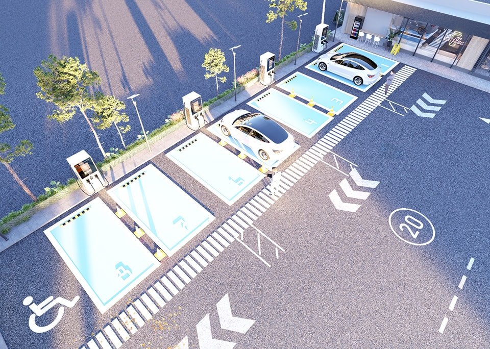 Stacione Karikimi për Makinat Elektrike